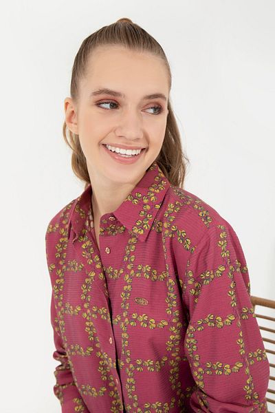U.S. Polo Assn. Cămașă de damă cu mânecă lungă