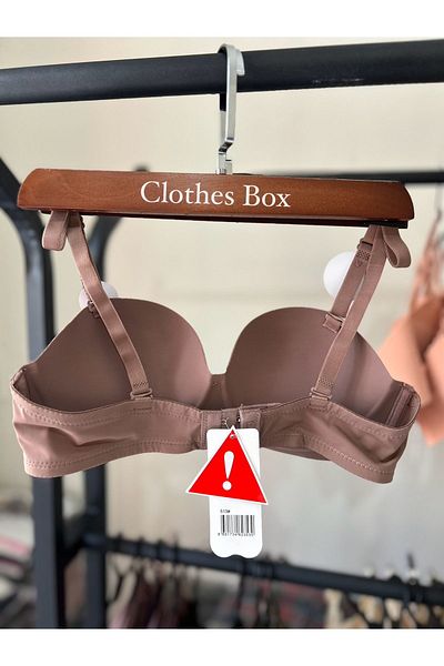 F.K Σουτιέν Push Up Strapless - Κομμένο με λέιζερ, χωρίς ραφές και επιπλέον γέμιση - 513