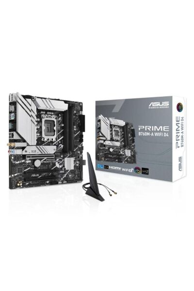 ASUS Prime B760m-a WiFi D4 Intel B760 Socket 1700 DDR4 5333(oc)mhz Matx Placă...