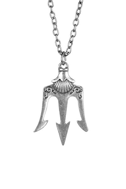Modaroma Poseidon Trident Gümüş Kaplama Kolye