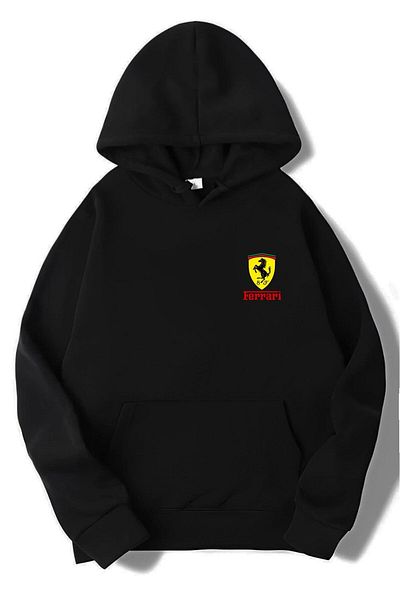 BRZ COLLECTION Unisex Oversize Ferrari 812 Superfast Hoodie
