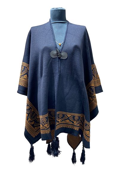 mim eşarp Akmoda - Thick Winter Knitwear Long Poncho