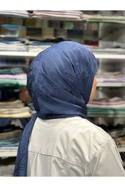 PİRAMİT Aura Logo Pattern Shawl