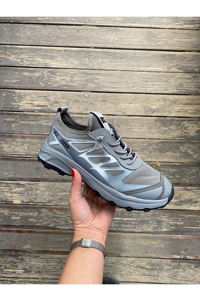 Bulldozer 241446   Smoked Men's Orthopedic Sneakers - Thick Sole, Light Mesh, Outdoor Walking Casual Sports Shoes