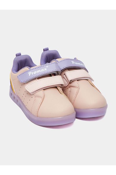 Promax Summer Winter Boys' 21-25 Powder Lighted Velcro Sneakers