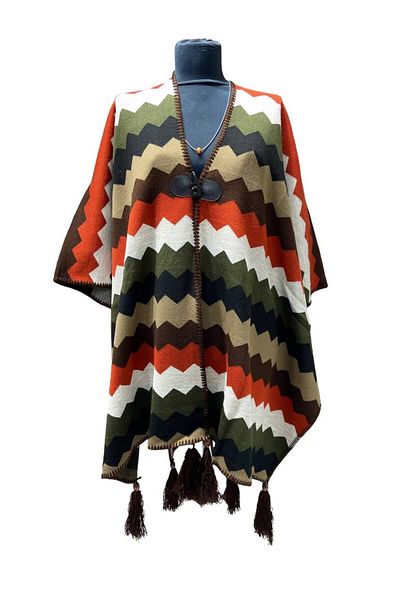 mim eşarp Akmoda - Thick Winter Knitwear Long Poncho
