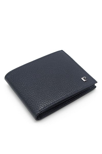 Pierre Cardin Leather Men's Wallet - Navy Blue Floater, Model 2062A38