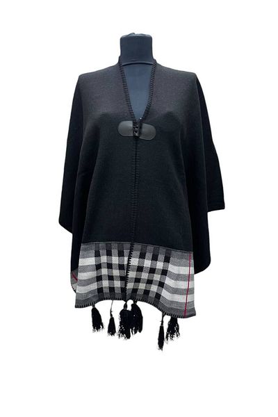 mim eşarp Akmoda - Thick Winter Knitwear Long Poncho