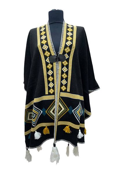 mim eşarp Akmoda - Thick Winter Knitwear Long Poncho