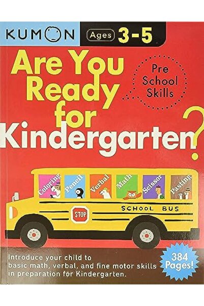 Kumon Publishing Are You Ready For Kindergarten Bind Up