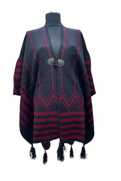 mim eşarp Akmoda - Thick Winter Knitwear Long Poncho