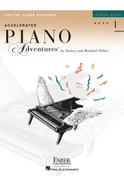 Bookazine مغامرات البيانو للمبتدئين الأكبر سنًا - الدرس الأول - كتاب الدرس الأول