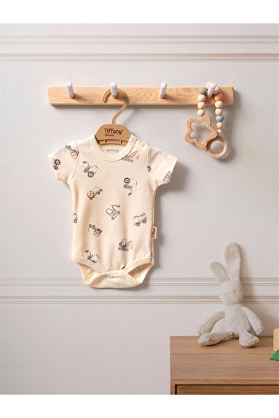 Tiffany بدلة عمل عضوية للأطفال الرضع نصف كم - إكرو ORG 24 23008