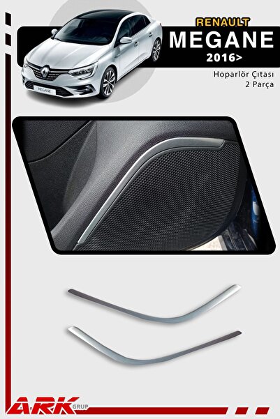 Genel Markalar Renault Megane 4 2016> Uyumlu Hoparlör Çıtası Krom 2 Parça