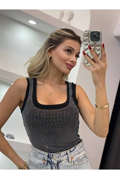 Fiori Stone Detailed Athlete Front