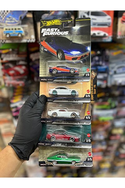 HOT WHEELS Fast & Furıous 5’li set ( özel seri)