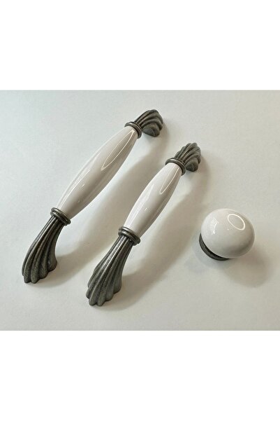 Porcelain Furniture Drawer Cloakroom Kitchen Cabinet Handle