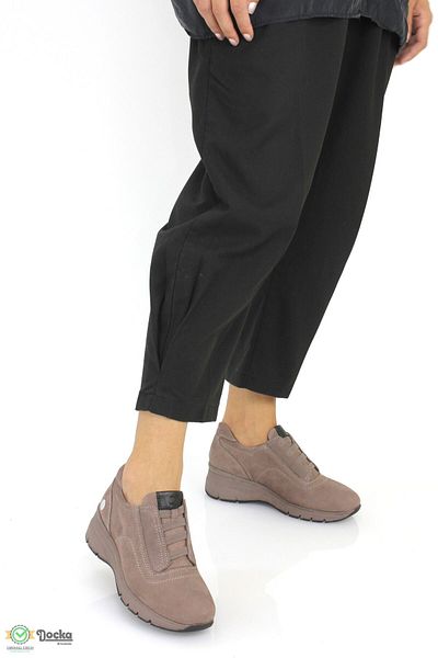 Mammamia Orthopedic Genuine Leather Women's Shoes - Wedge Heel, Daily Use, M25/Ka3540