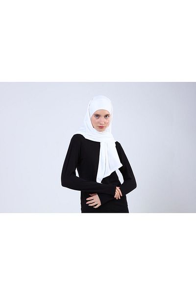 Ecardin Eșarfe sport albe premium - St054