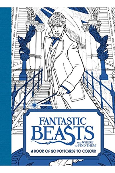 Harper Collins الوحوش الرائعة وأين تجدها كتاب يحتوي على 20 بطاقة بريدية للتلوين