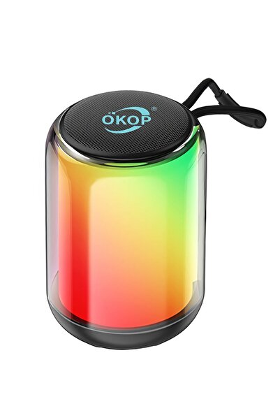 Touchie Co Okop Bluetooth hoparlör taşınabilir RGB ışıklı mini ses bombası ra...