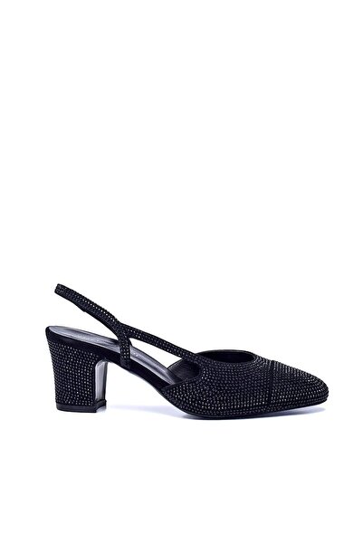 Sofia Baldi Corpa Black Suede Women's Thick Heel