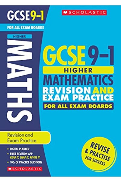 Harper Collins كتاب المراجعة والاختبار لمادة الرياضيات للصف الثالث الثانوي لج...