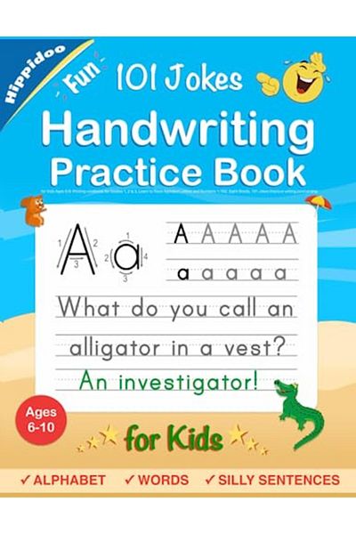Ingram Handwriting Practice Book For Kids Ages 68 Printing Workbook For Grades 1 2 & 3 Learn To Trace A