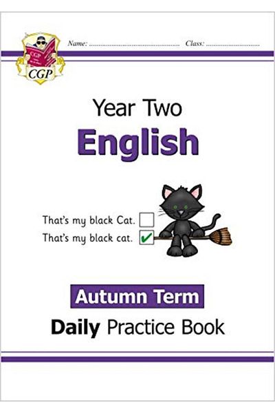 Coordination Group Publications Ltd CGP كتاب التدريب اليومي الجديد للغة الإنجليزية للصف الأول الابتدائي للفصل الدراسي الخريفي للسنة الثانية