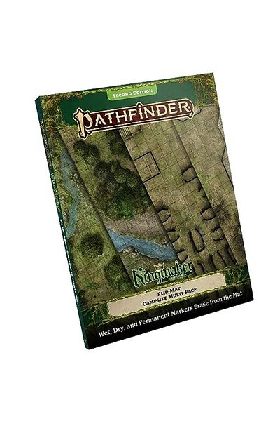 Diamond Book Distributors Pathfinder Flipmat Kingmaker Adventure Path Campsite Multipack