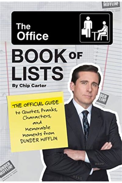 Hachette كتاب المكتب للقوائم الدليل الرسمي للاقتباسات والمقالب والشخصيات والل...