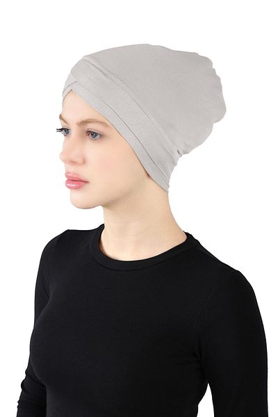 Ecardin Light Gray Comfortable Crossbody Cap - St 060