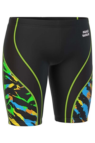 Mad Wave ملابس سباحة رجالية سوداء - Spurt Pbt A2، مقاس M