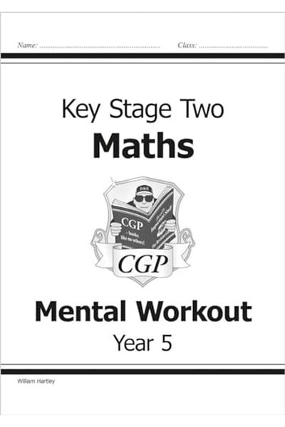 Coordination Group Publications Ltd CGP تمرين الرياضيات الذهنية للصف الثاني الابتدائي للصف الخامس