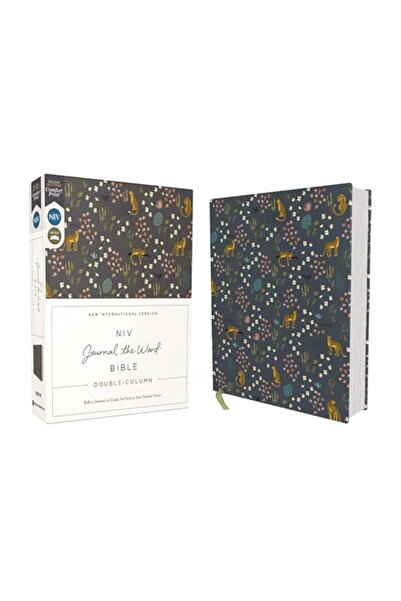 Harper Collins Niv Journal The Word Bible Doublecolumn Cloth Over Board Navy ...