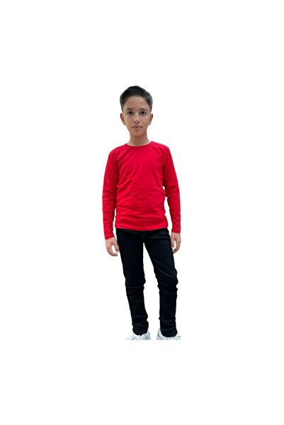 umay kids Boy's Black Jeans - Kids