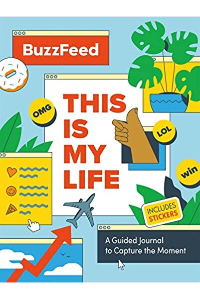 Hachette Buzzfeed هذه هي حياتي مجلة إرشادية لالتقاط اللحظة