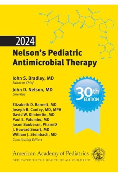 John Wiley 2024 نيلسونز العلاج المضاد للميكروبات للأطفال