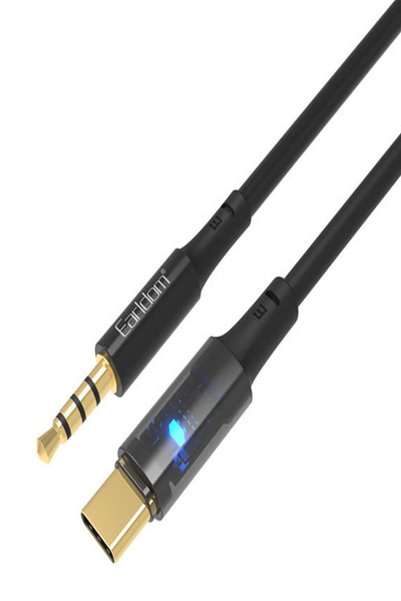 Earldom Aux53 Plug Play 1m Type-C to 3.5mm Digital Aux Cable
