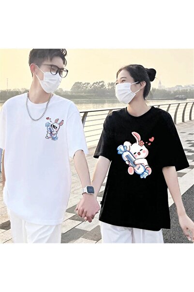 Tarzsokak New Season Tir Harajuku Style Couple Lover Couple Ρούχα - 2 Τεμάχια