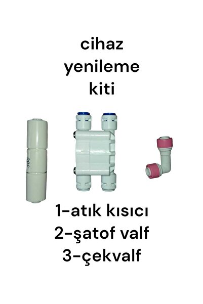 urasu arıtma Kaynak Su Arıtma Yedek Parça Yenileme Kiti Atık Kısıcı Şatof Çekvalf