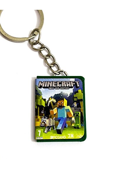 Cosmic Star MINECRAFT Xbox One Edition Minyatür Oyun Kutusu Anahtarlık