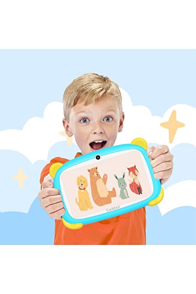 Earldom Çocuklar İçin Eğitici Öğretici ve Eğlenceli Sevimli Özel Gelişim Tableti -TP-01