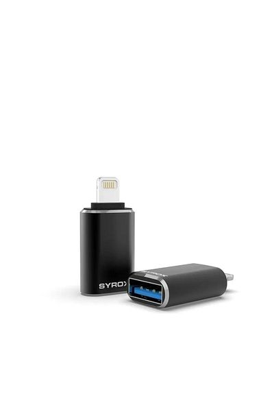 Syrox محول Dt25u-l إلى iPhone Lightning إلى USB 3.0/A من النوع الجديد