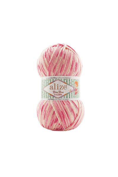 Alize Baby Best Color 8036 - Νέο προϊόν, 5 τεμάχια, 100 gr 240 m, 10% Bamboo 90% Anti Pilling Acrylic