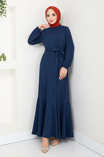 ModaMerve Φόρεμα Laci Hijab - Ελαστική μανσέτα, Μοντέλο 285DVL817-M
