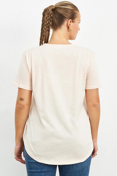 Curly NUDE SERPME STONE T-SHIRT