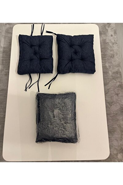 By Utkan Keskin Lacivert Minder 2 Li Sırt Ve Oturak Için (1 sandelye için)