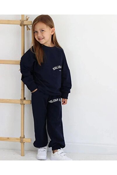 YARENKİDS Унісекс дитячий спортивний костюм Soliday Club - 3 нитки шардон