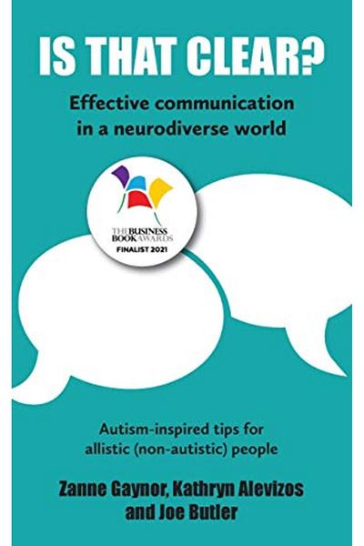 Ingram Is That Clear Effective Communication In A Neurodiverse World